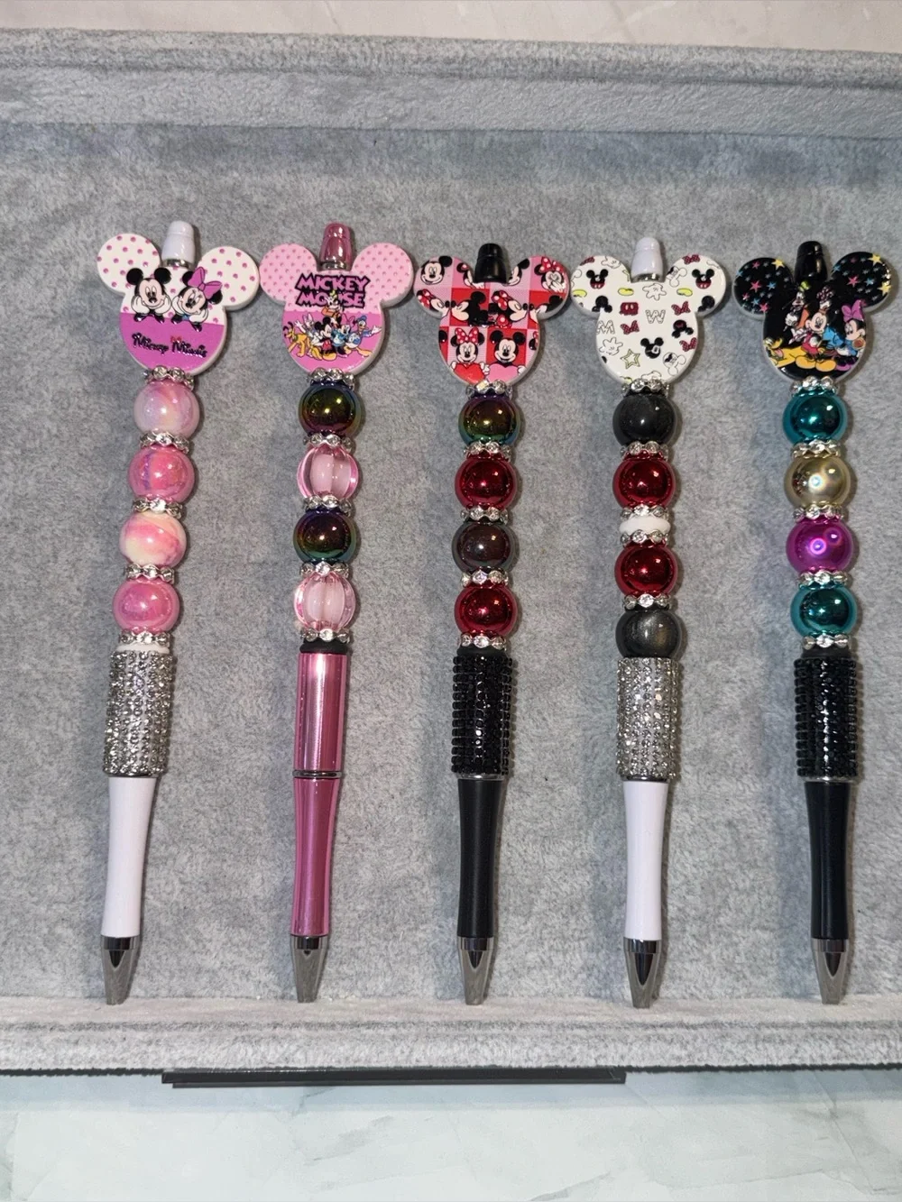 P1351 Handcrafted Beaded Decorative Ballpoint Pen - You choose